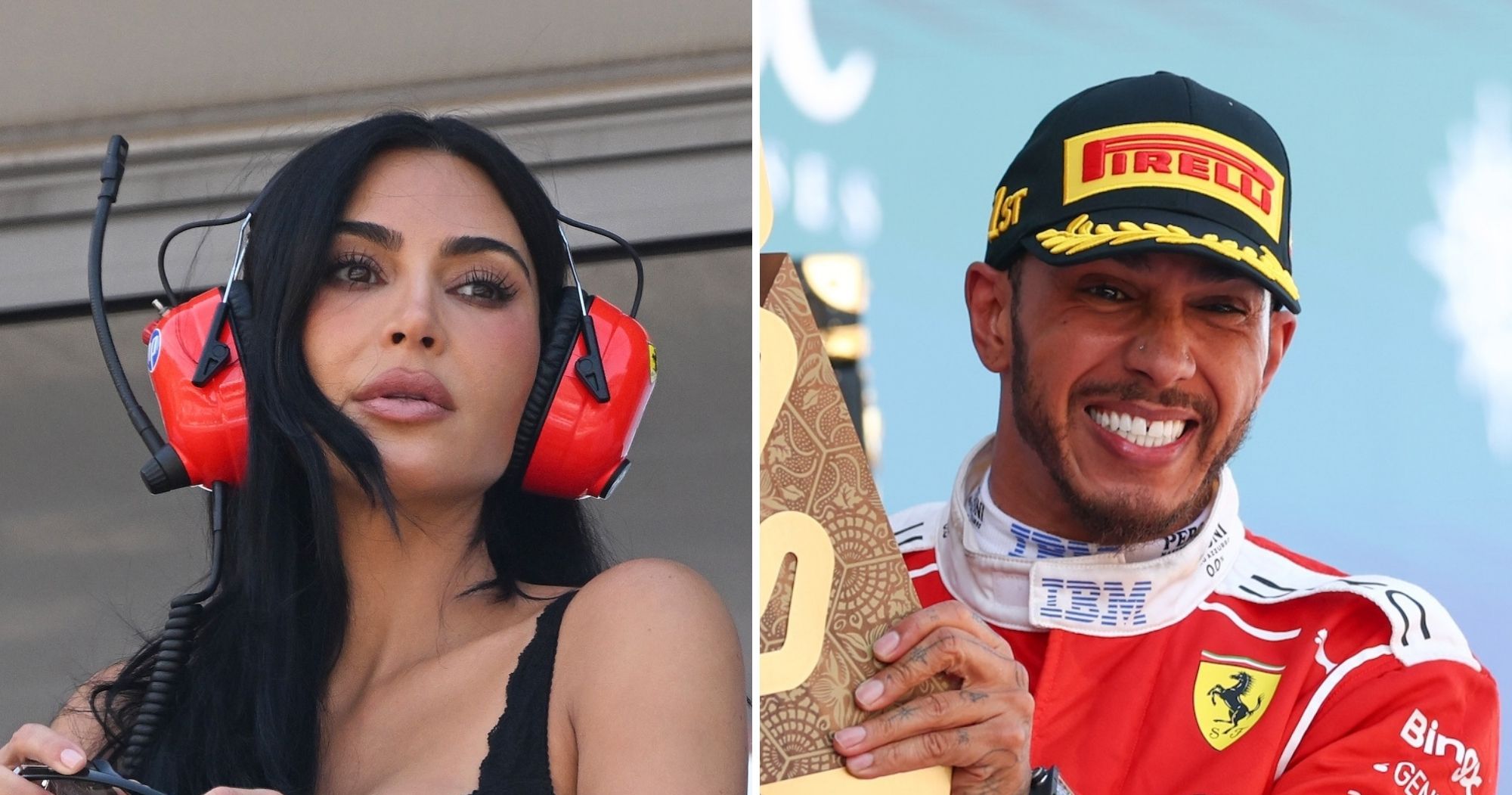Kim Kardashian's Unexpected Reaction to Lewis Hamilton's Ferrari Triumph
