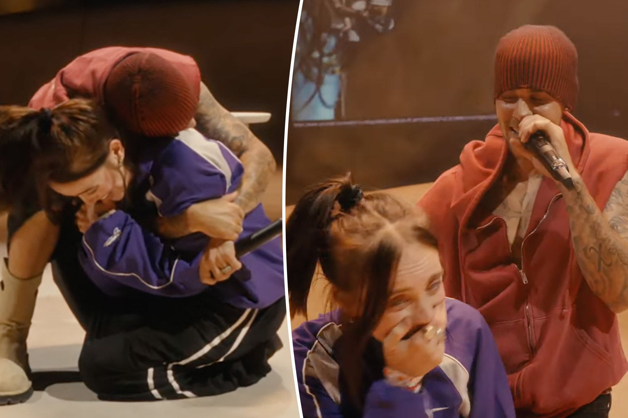 Justin Bieber's Surprise Serenade for Billie Eilish at Coachella!