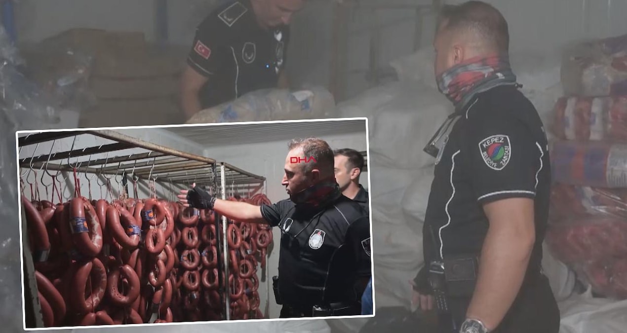 Kepez'de Skandal! Gıda Deposu Baskınında Ortaya Çıkan Şok Edici Detay