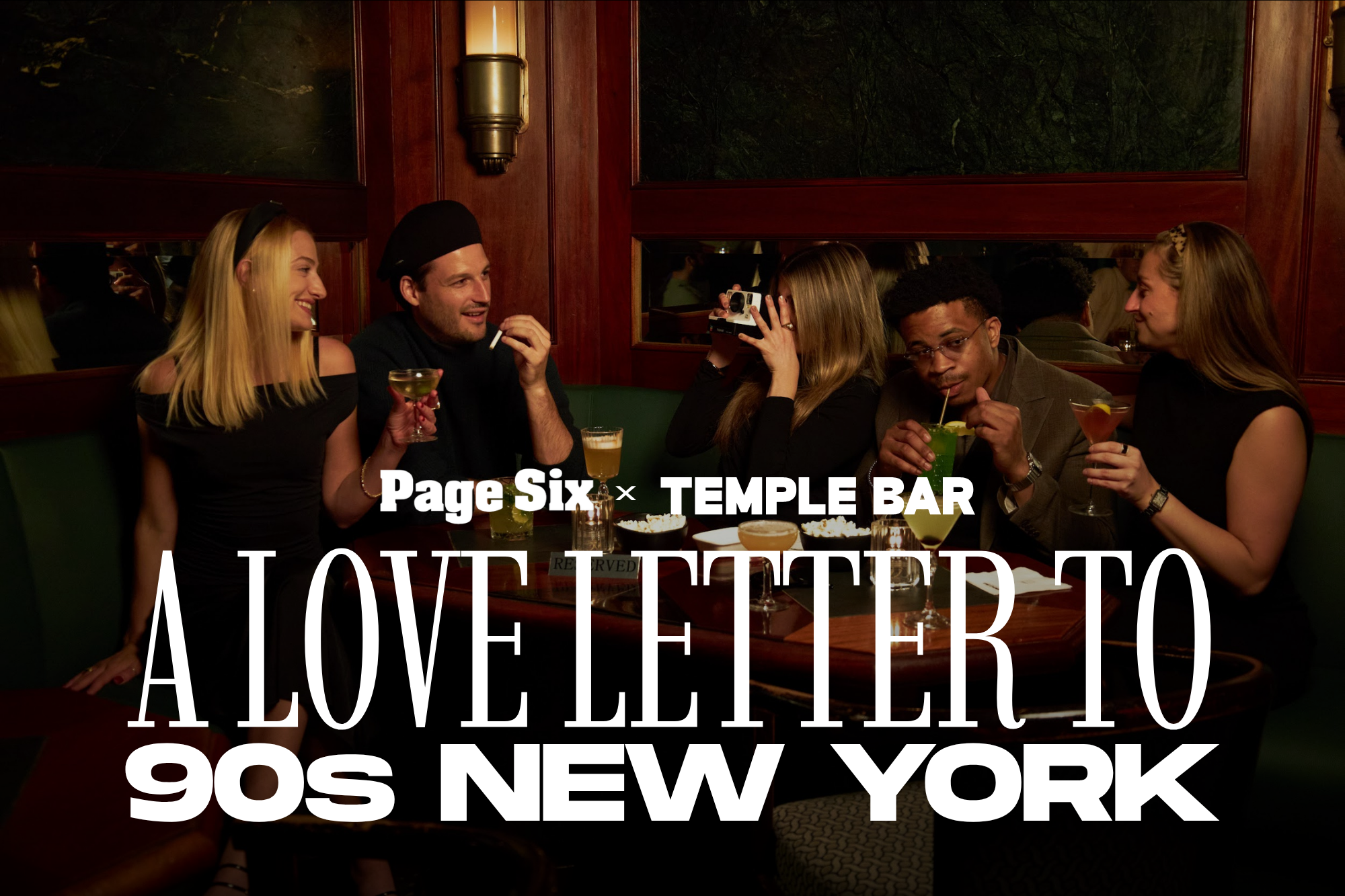 Page Six Revives '90s Nightlife at NYC's Temple Bar for One Weekend Only!