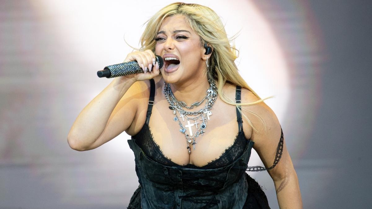 Bebe Rexha Turns Heads in Edgy Playsuit After Empire Label Collaboration