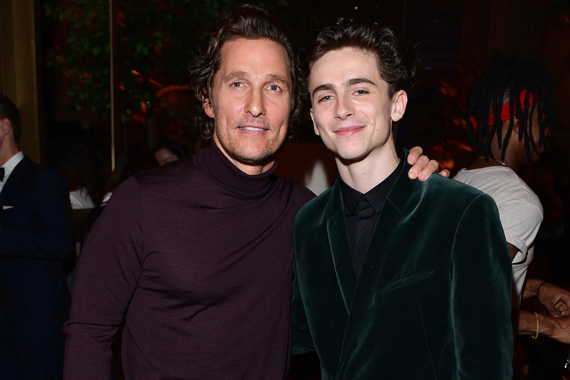 Matthew McConaughey's Gross Prank on Timothée Chalamet Revealed