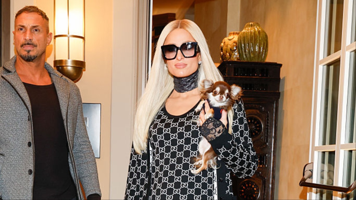 Paris Hilton's Chic Gucci Miniskirt Look Turns Heads