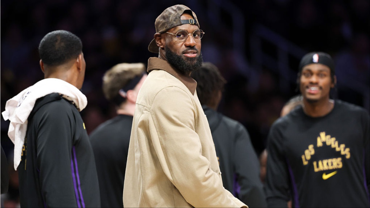 LeBron James' Son Bronny Throws Playful Jab at Dad During Lakers-Bulls Game