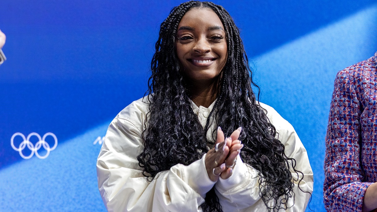 Simone Biles Stuns in Birthday Bikini and Shorts: See the Photos!