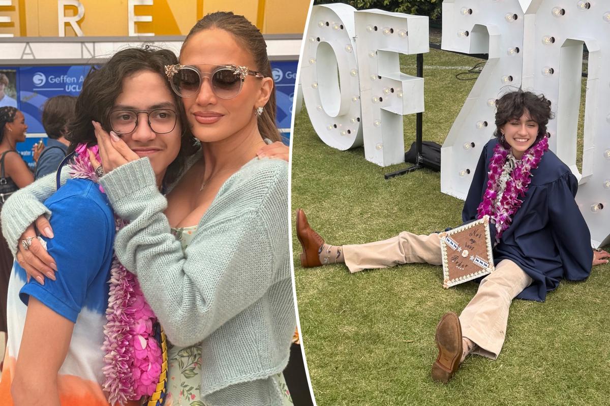 Jennifer Lopez's Emotional Reaction at Twins' Graduation Sparks Conversations