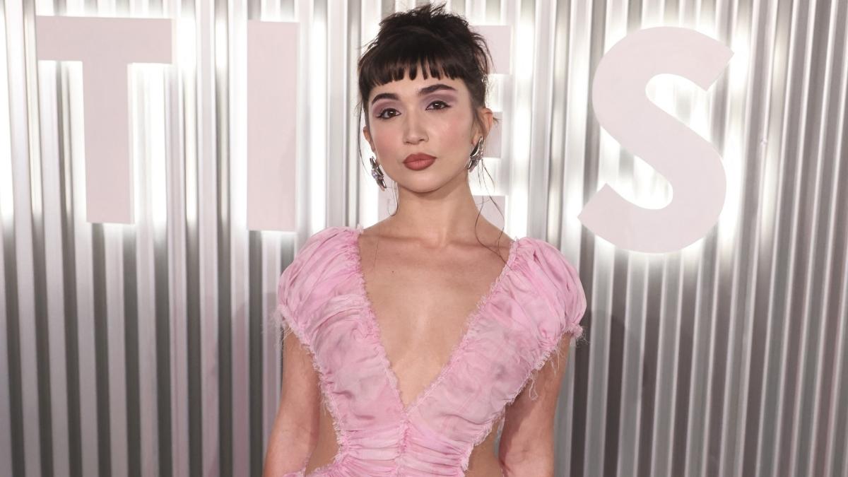 Rowan Blanchard Stuns in All-White Lace Top for Series Launch