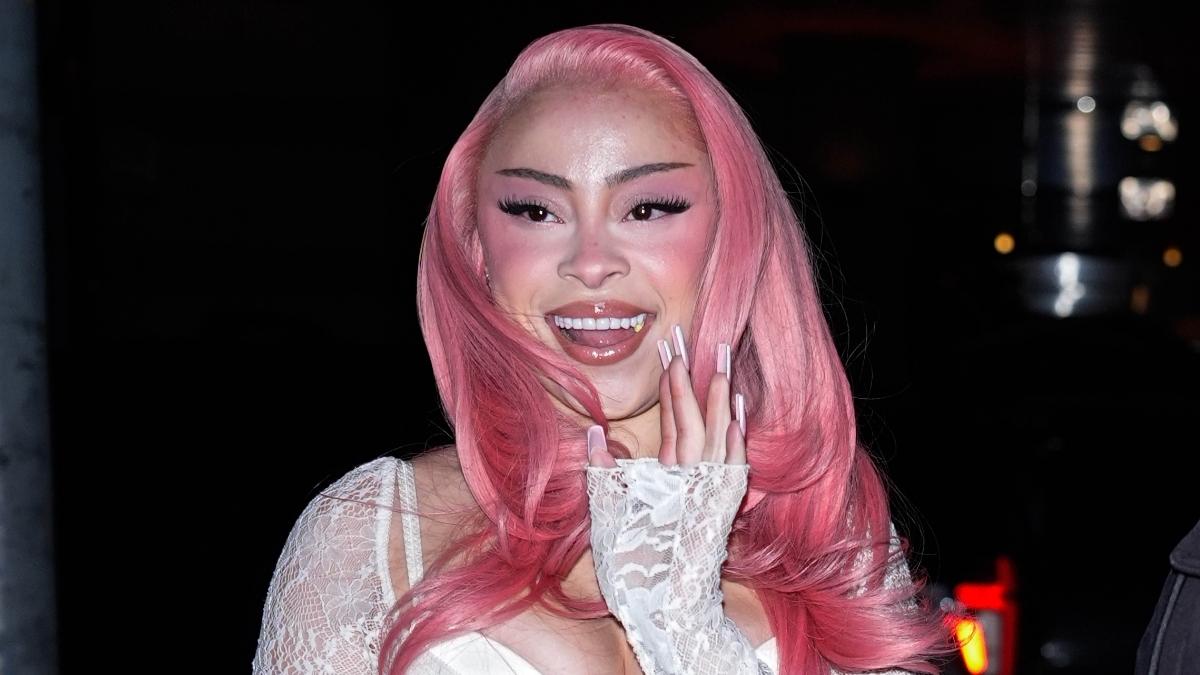 Ice Spice Turns Heads in Stunning Beige Bodysuit at Coachella