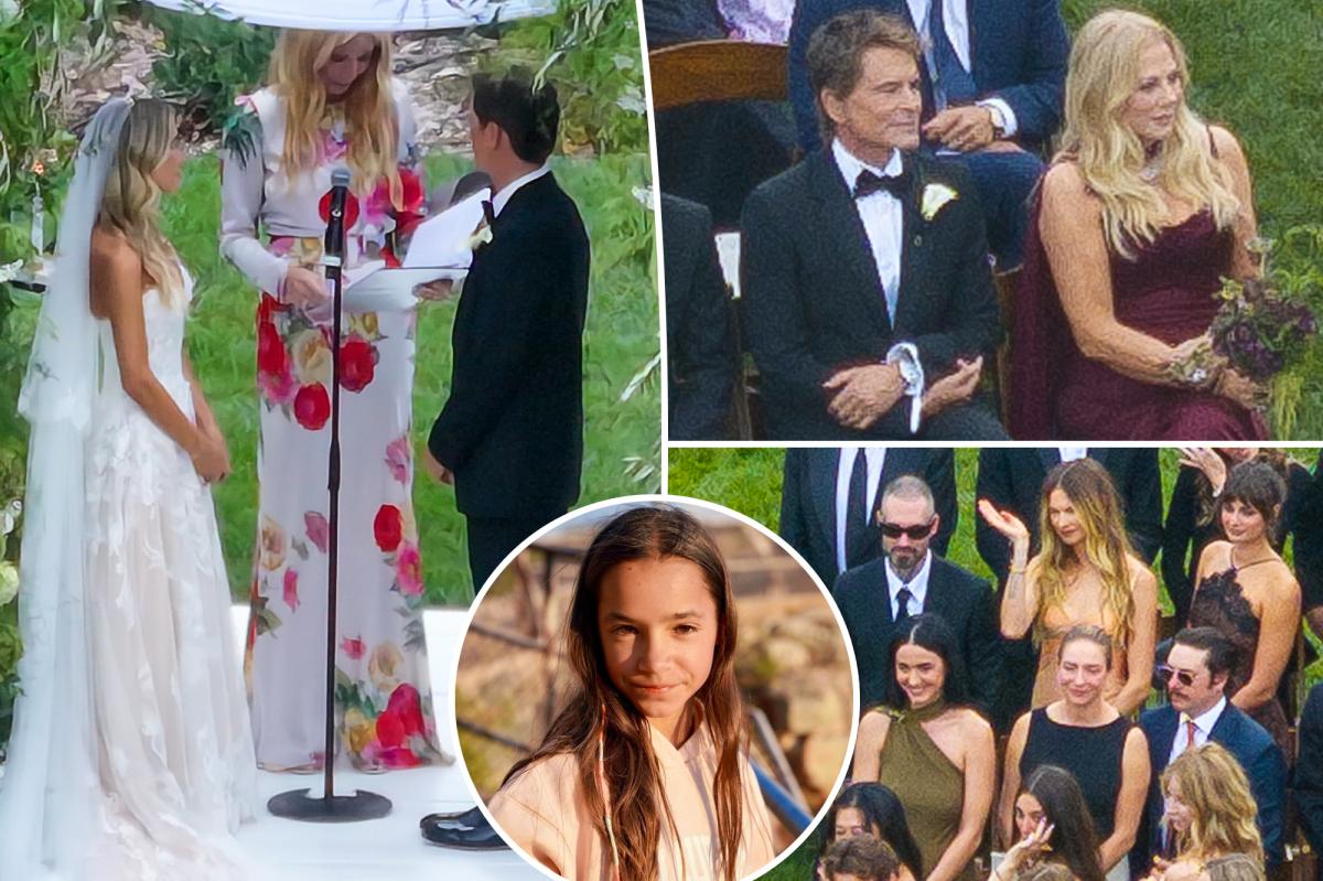 Gwyneth Paltrow officiates Matthew Lowe’s wedding before a star-filled guest list