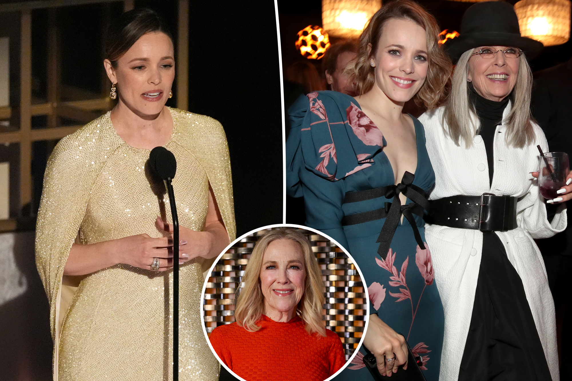 Rachel McAdams Pays Emotional Tribute to Diane Keaton and Catherine O’Hara