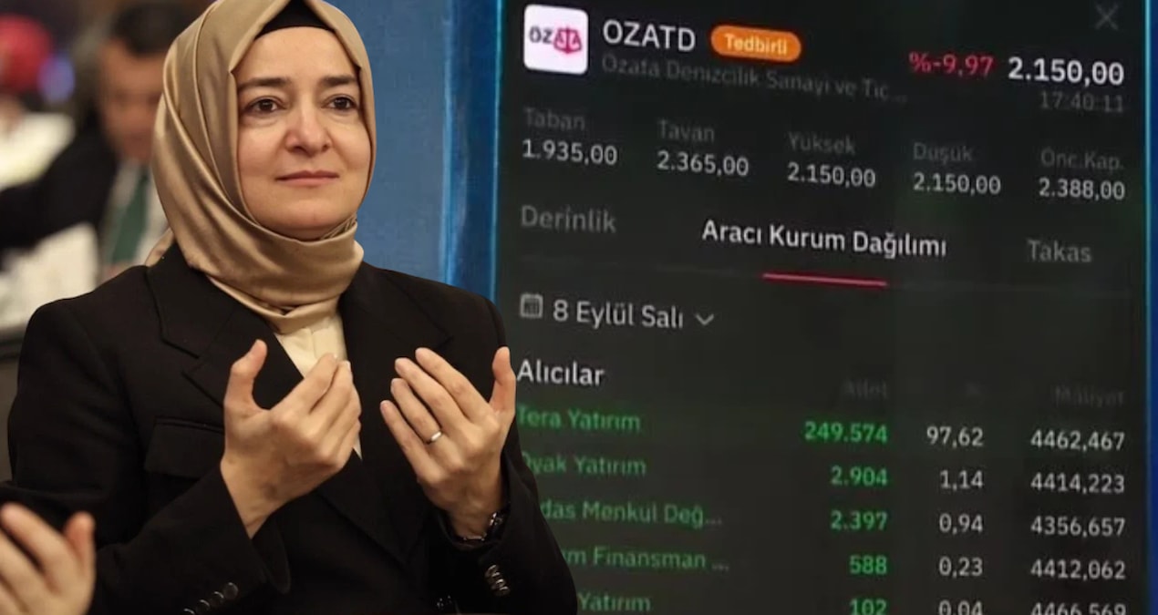 Fatma Betül Sayan Kaya'nın Özata Denizcilik İşlemleri Herkesi Şaşırttı!