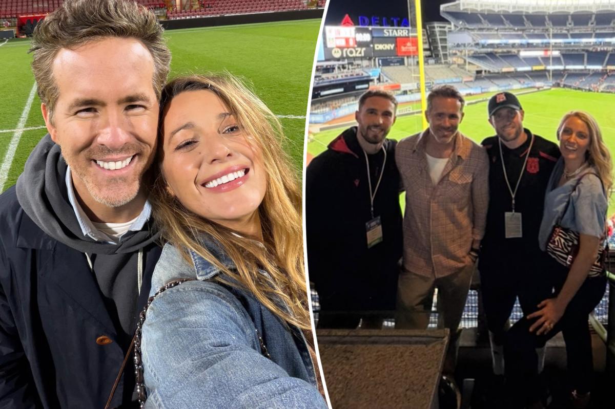 Inside Blake Lively and Ryan Reynolds' Enchanting NYC Soccer Outing