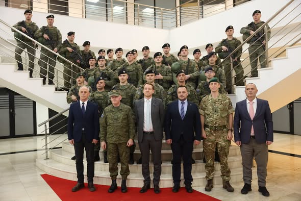 Kosovo's FSK Praised for Key Role in UK-Led Mission