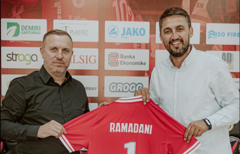 Zekirija Ramadani returns to Gjilani with a contract until 2028