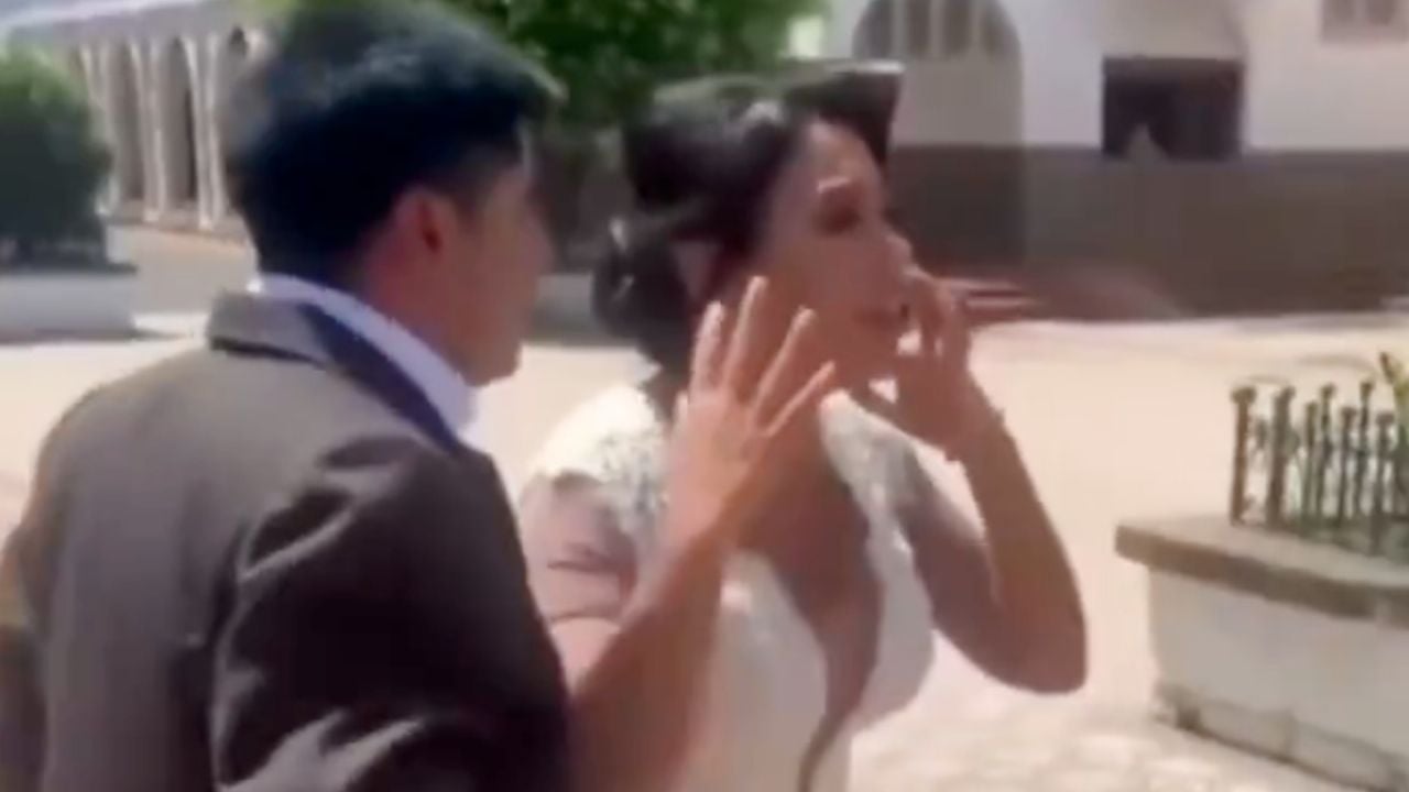 Novia se arrepiente en la iglesia y deja a su prometido en shock