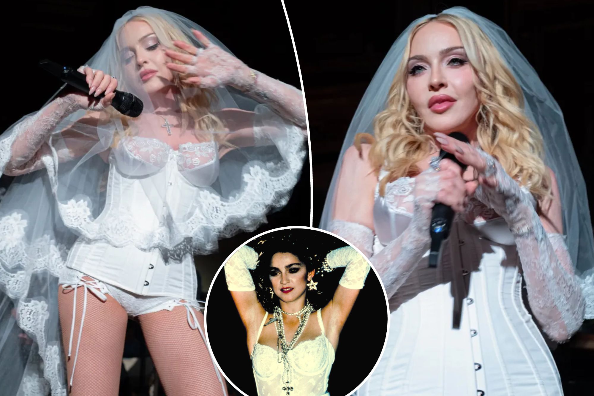 Madonna's Bridal Revival: 'Like a Virgin' Look Returns 40 Years Later