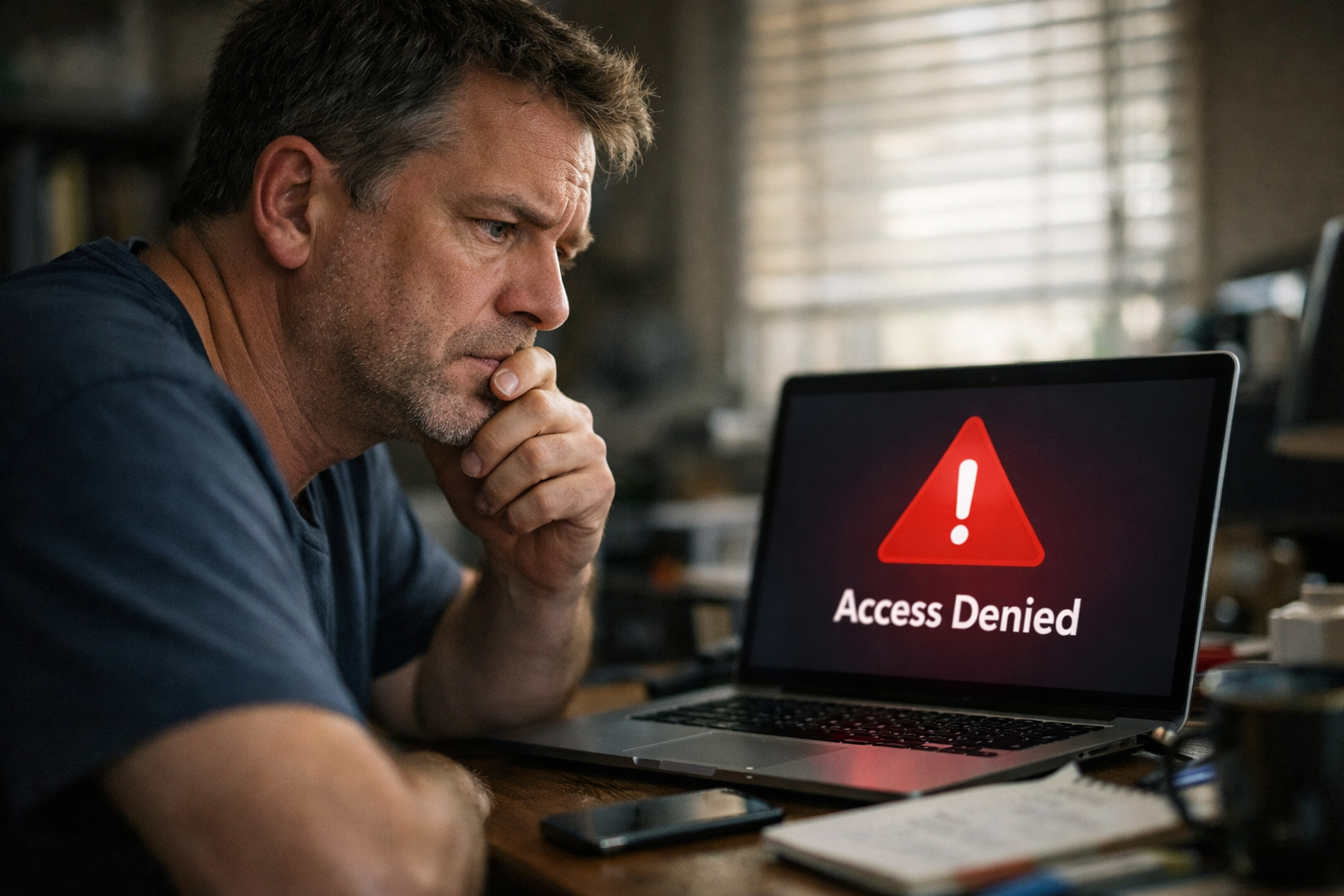 Why Is Access to This Page Suddenly Denied?
