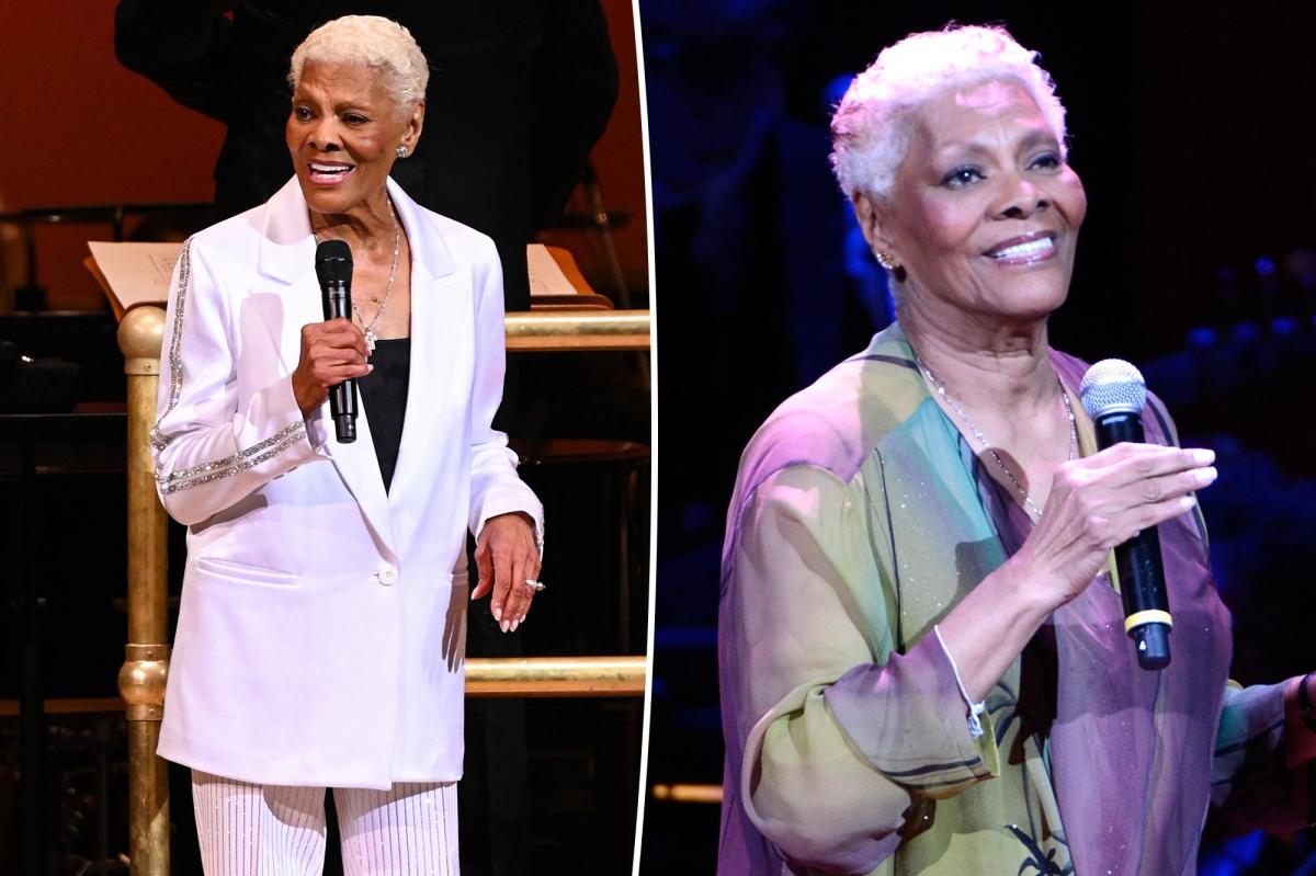 Dionne Warwick cancels Carnegie Hall benefit after pain leaves her unable to walk