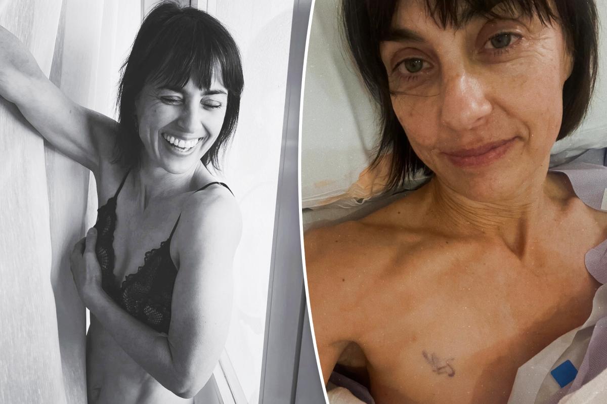 Constance Zimmer Reveals the Secret Cancer Battle Behind Her Emmy Glamour