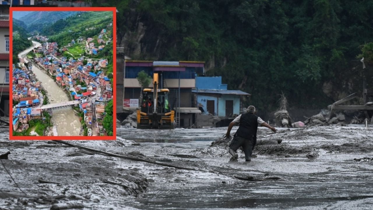 La devastación en Rasuwa tras la riada que sorprendió a Nepal