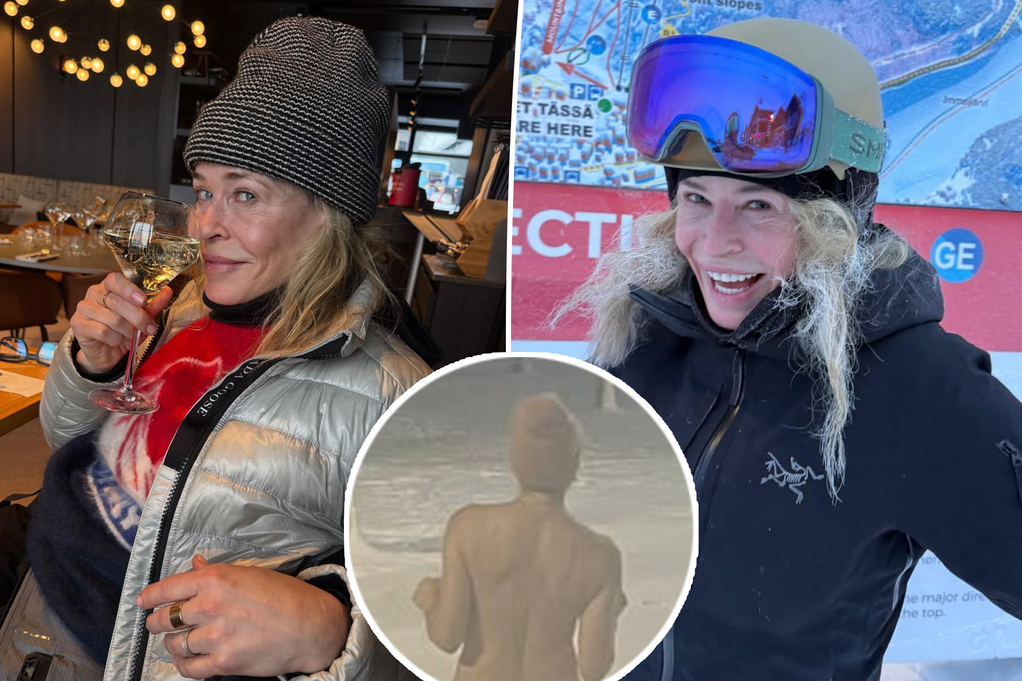 Chelsea Handler's Arctic Birthday Adventure: Only a Beanie!