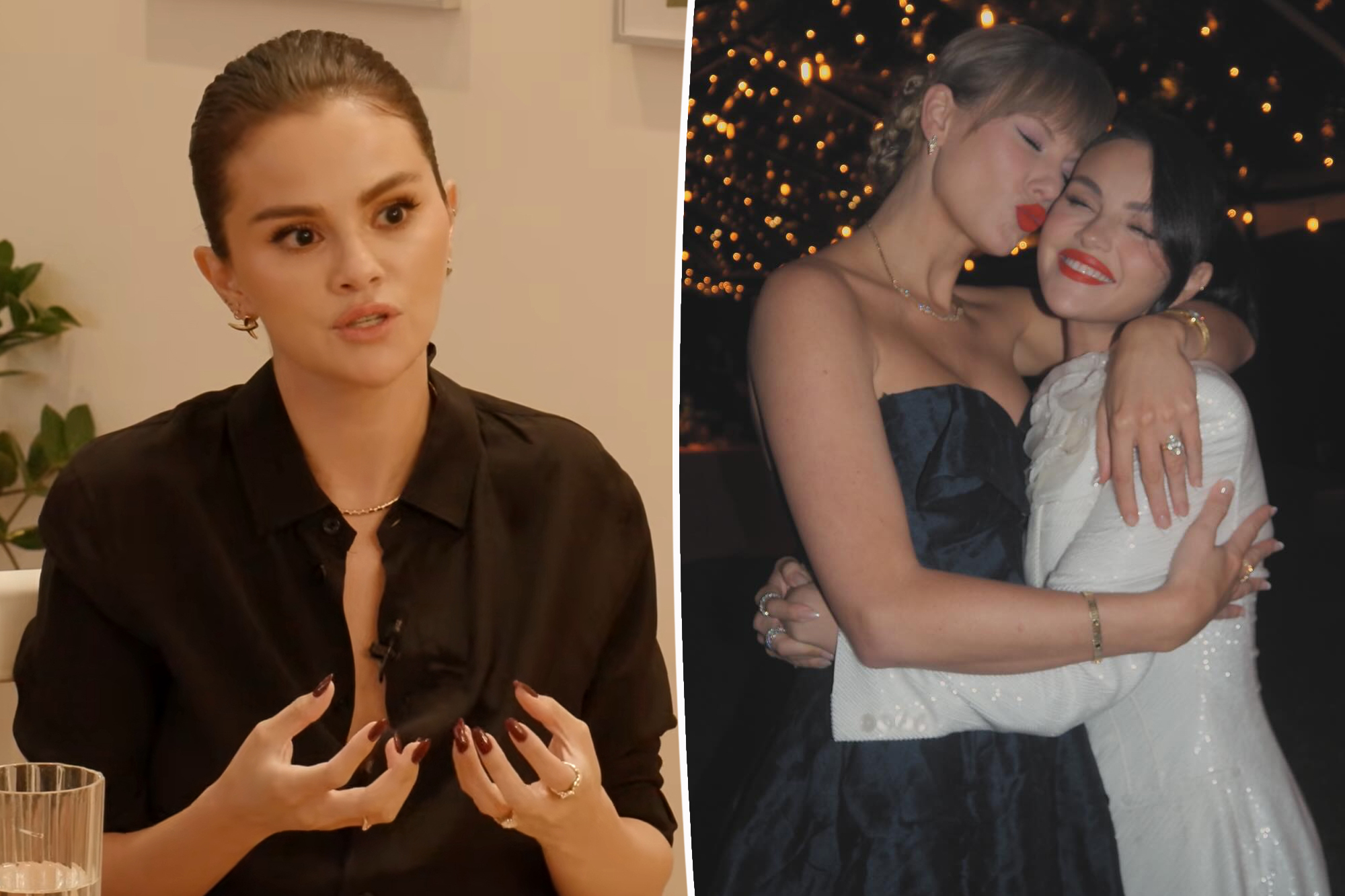Selena Gomez shares the charming handmade gift from Taylor Swift