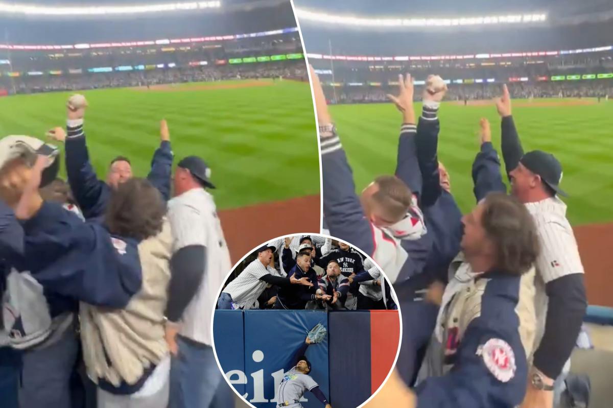 Yankees Fan Interference Turns Anthony Volpe’s Apparent Tying Homer Into an RBI Double