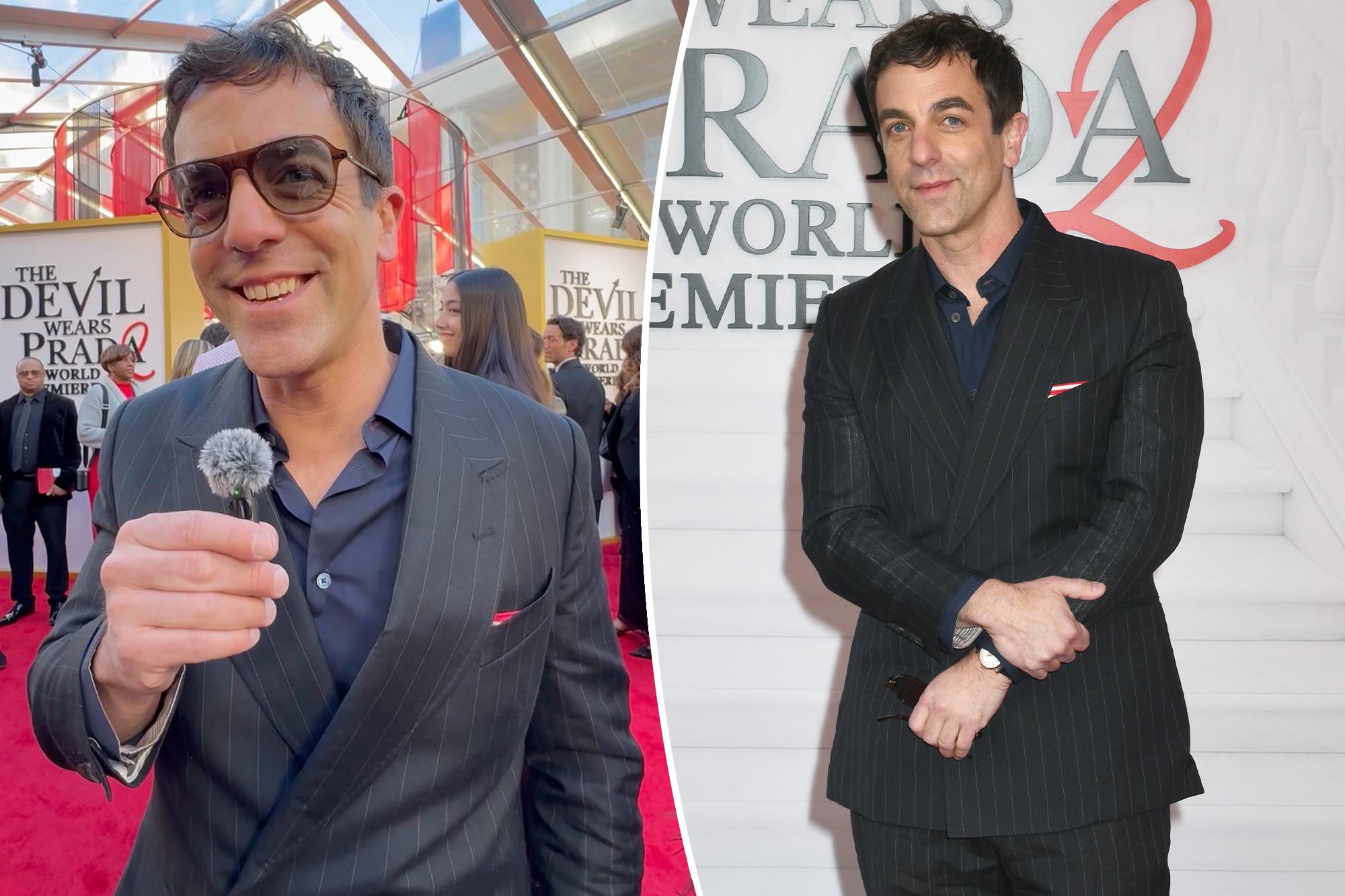 B.J. Novak reveals unexpected issue with his 'Devil Wears Prada 2' role