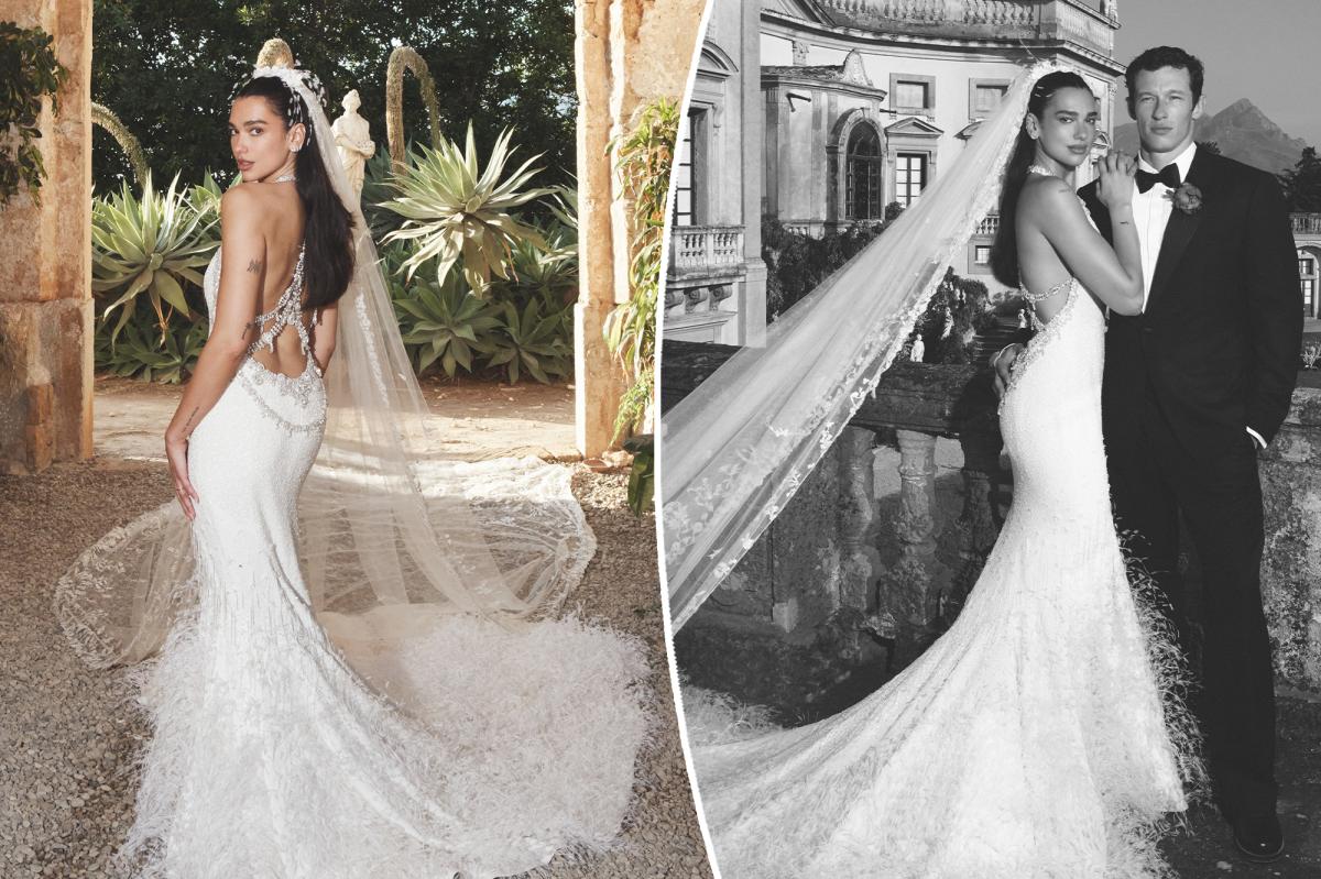 Dua Lipa's Dazzling Wedding Dress Stuns Everyone: What Happened?