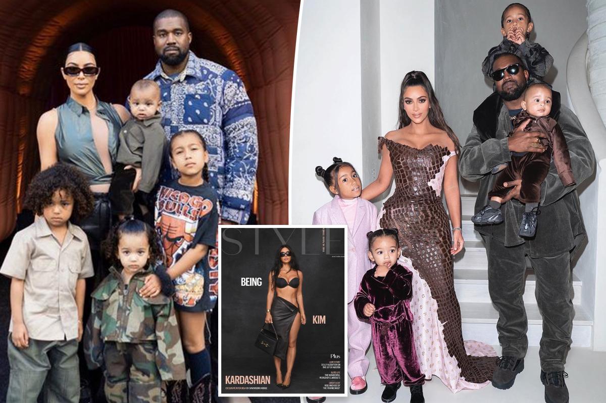 Kim Kardashian Reveals How Many Nannies Help Raise Her Four Kids