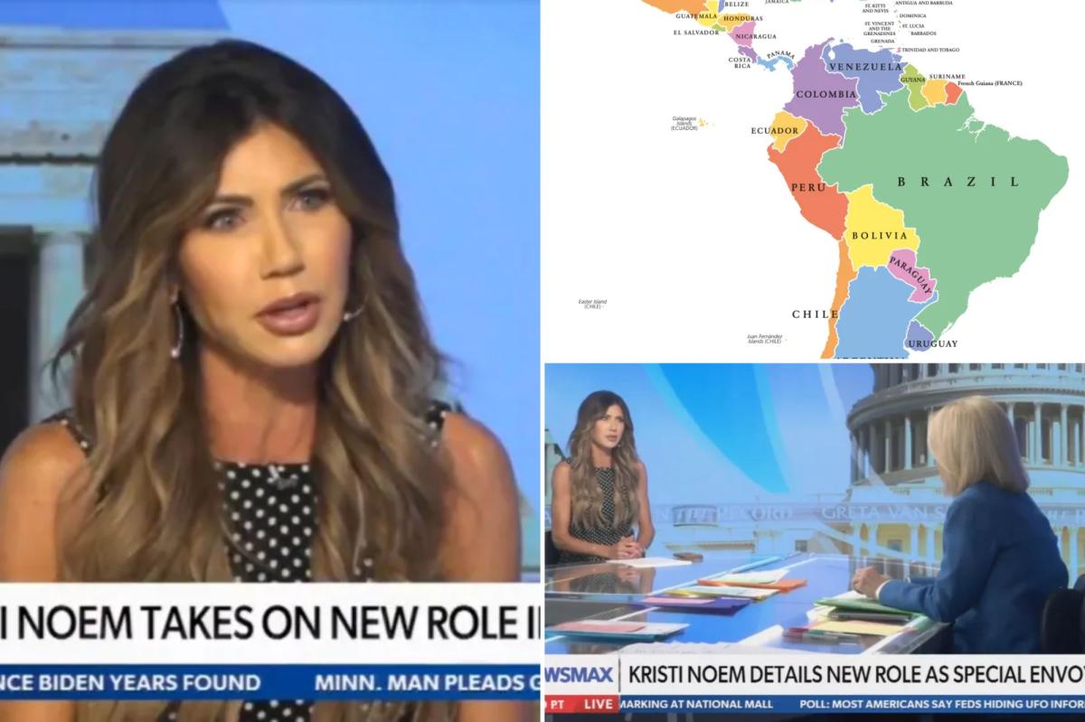 Kristi Noem's Geography Gaffe Sparks Debate: What Did She Say?