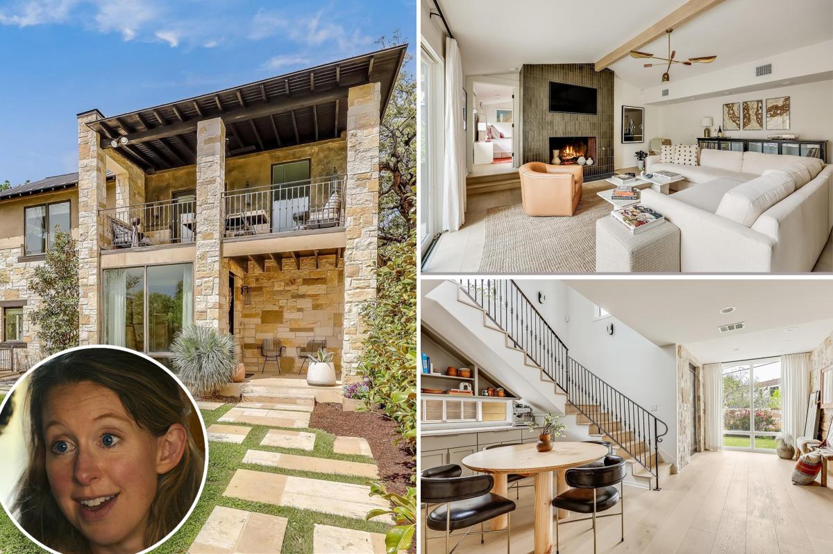 Elizabeth Holmes' Former Austin Home Hits Market Amid Documentary Fame