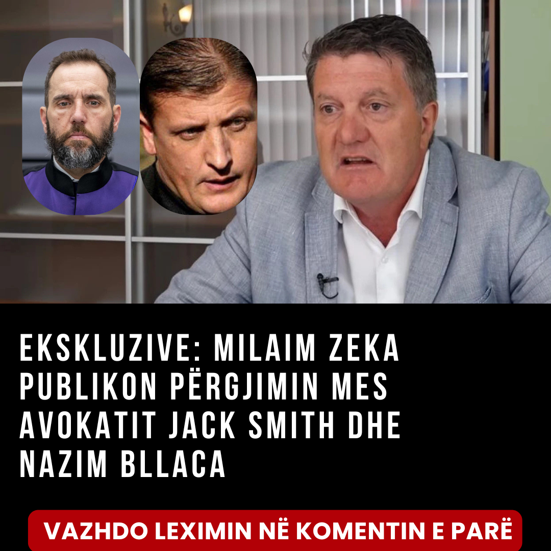 Milaim Zeka's Upcoming Release: Secret Tapes of Jack Smith and Nazim Bllaca