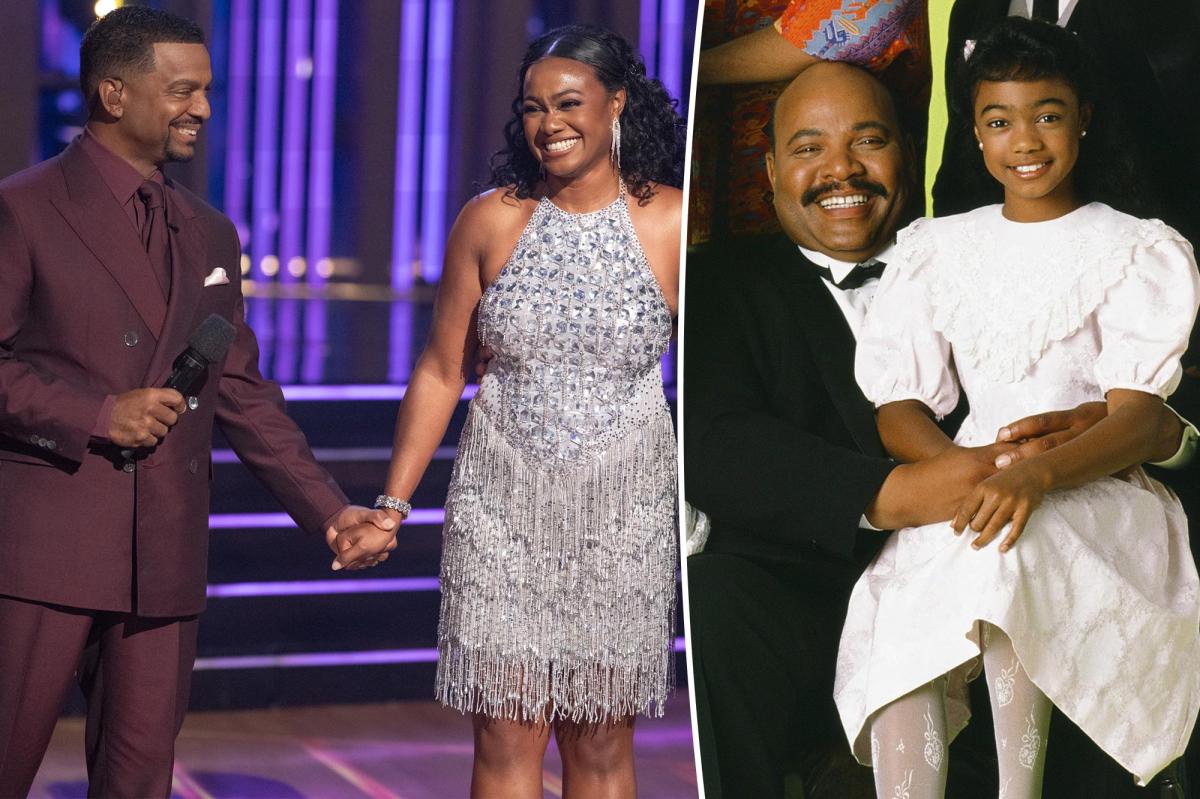 Tatyana Ali Honors James Avery with Emotional 'DWTS' Dance Tribute