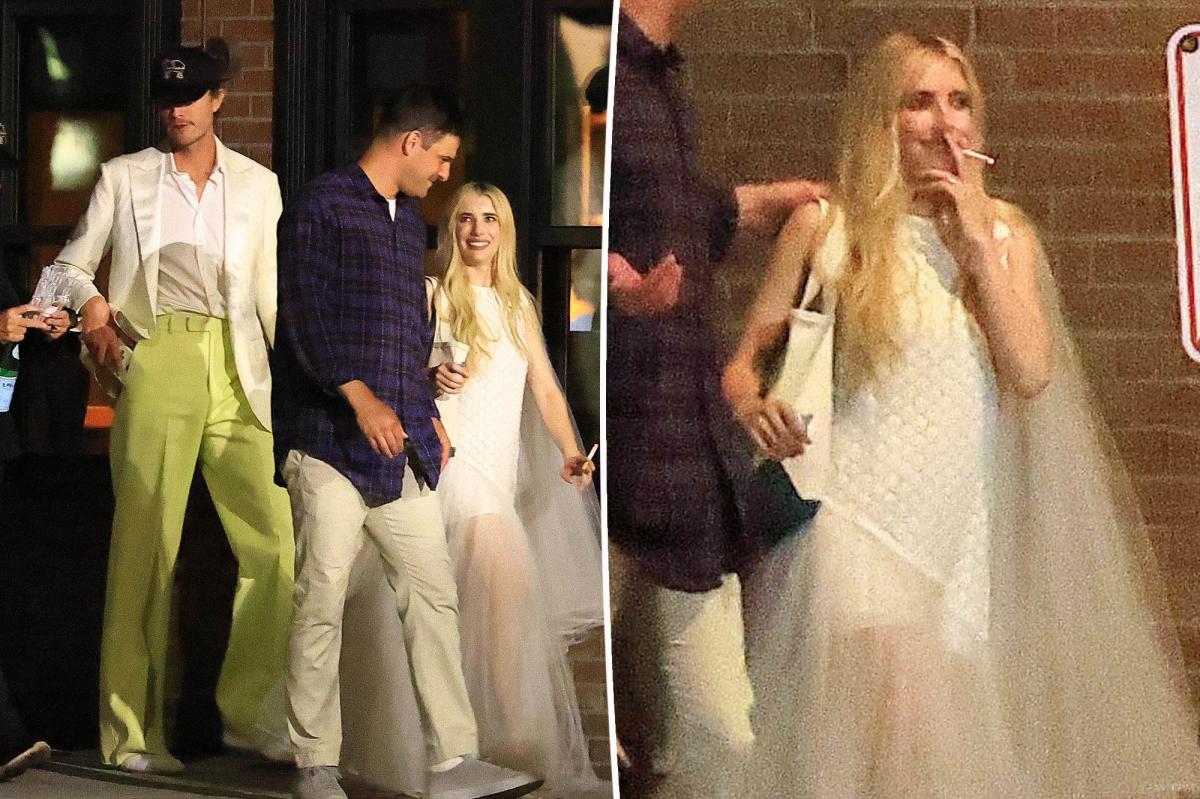 Emma Roberts and Cody John's Wild Night Out Before Their Wedding