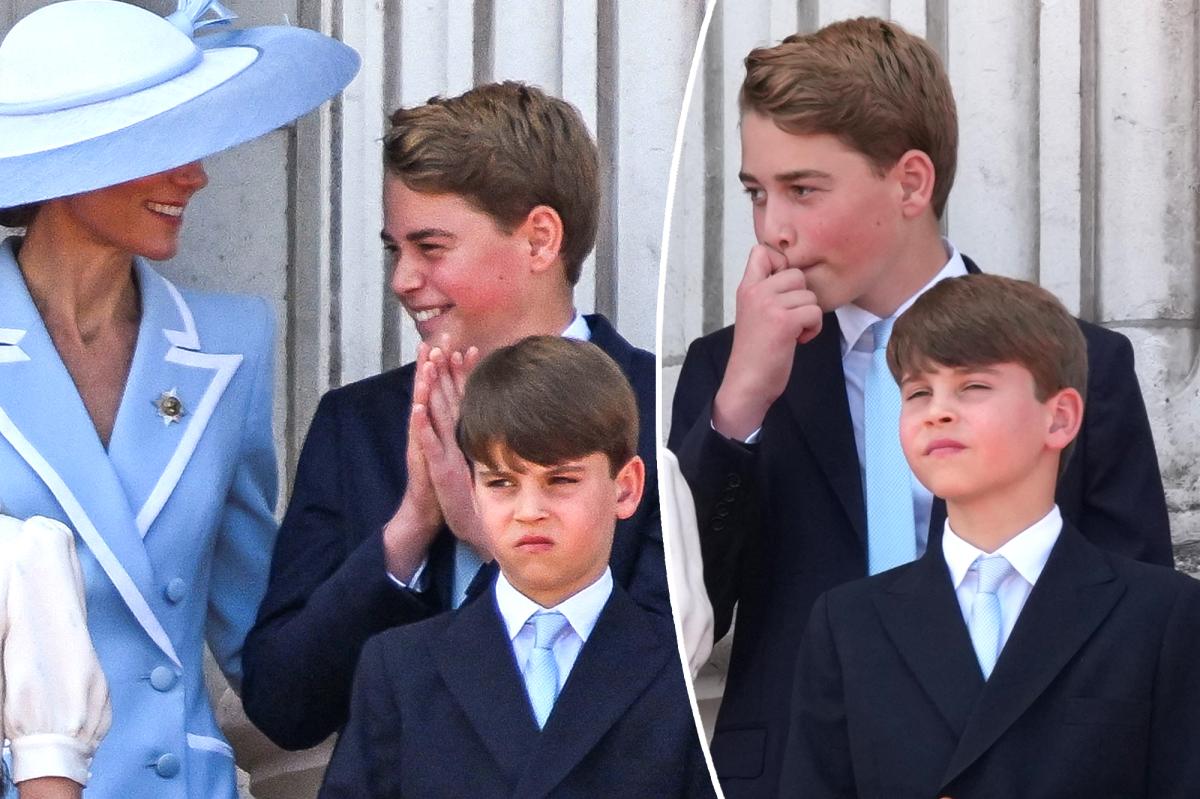 Prince George's Unexpected Balcony Moment Leaves Kate Middleton in Stitches