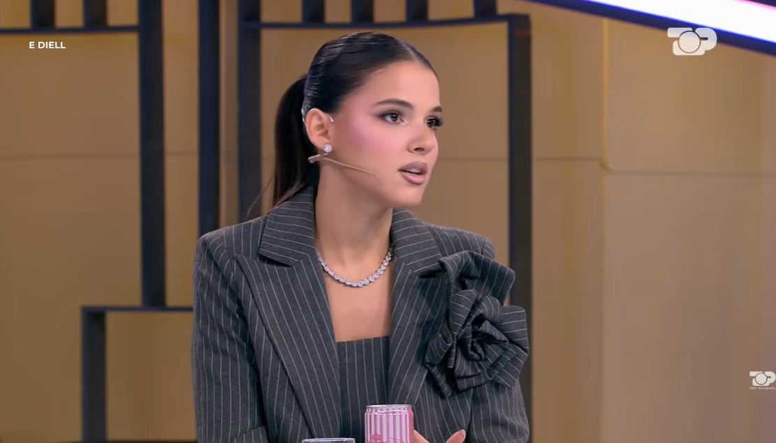 Despite repeated disputes, Rizarta Hoxha stands with Bledi Mane after egg attack