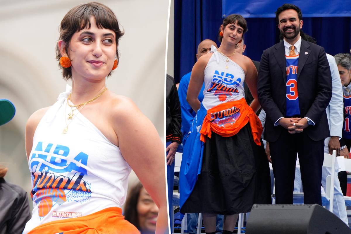 First Lady Rama Duwaji's Stunning Knicks Parade Dress Has Fans Talking
