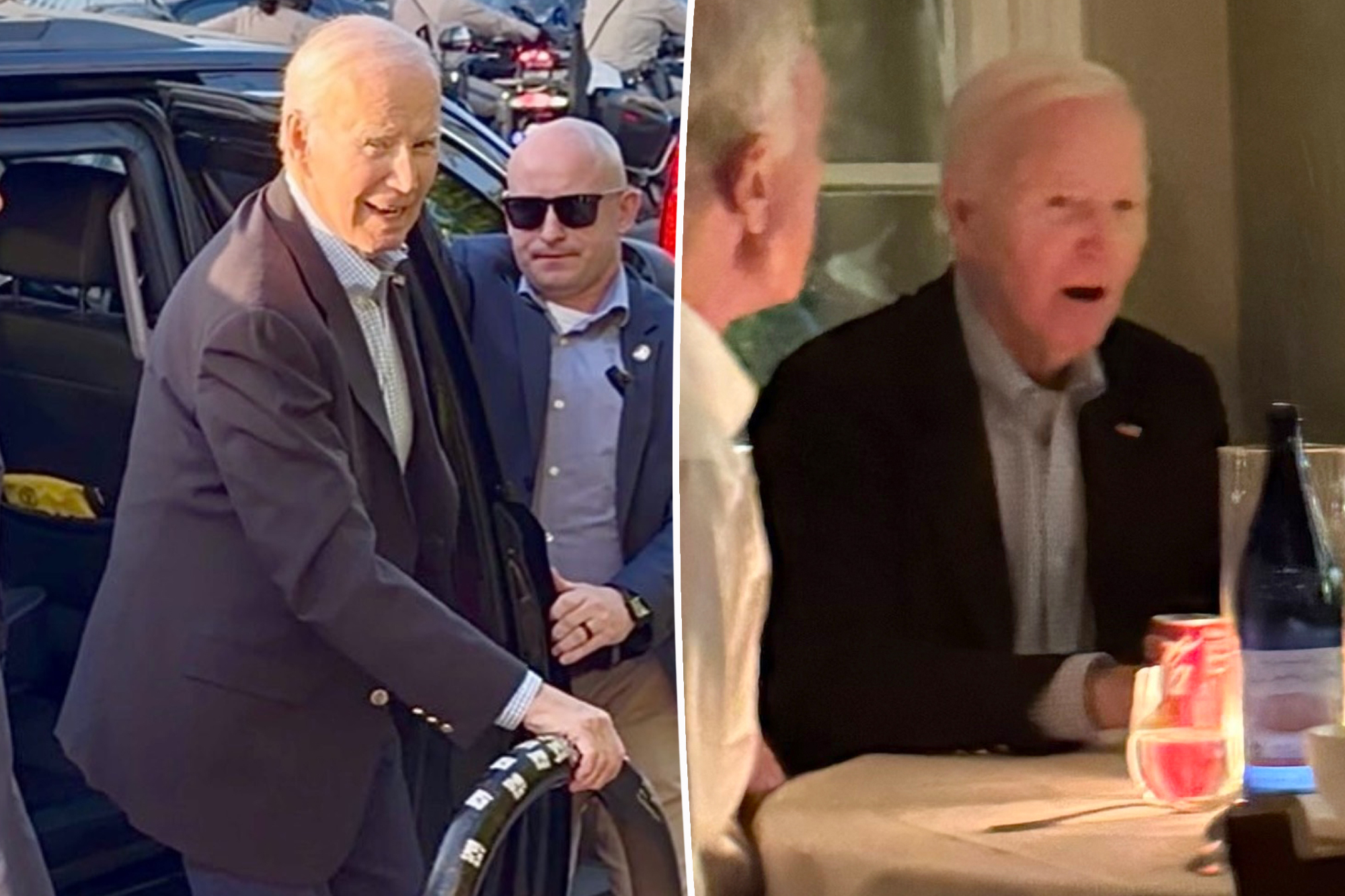 Joe Biden Spotted at Santa Monica Dinner, While Jill Takes the Lead in Conversations