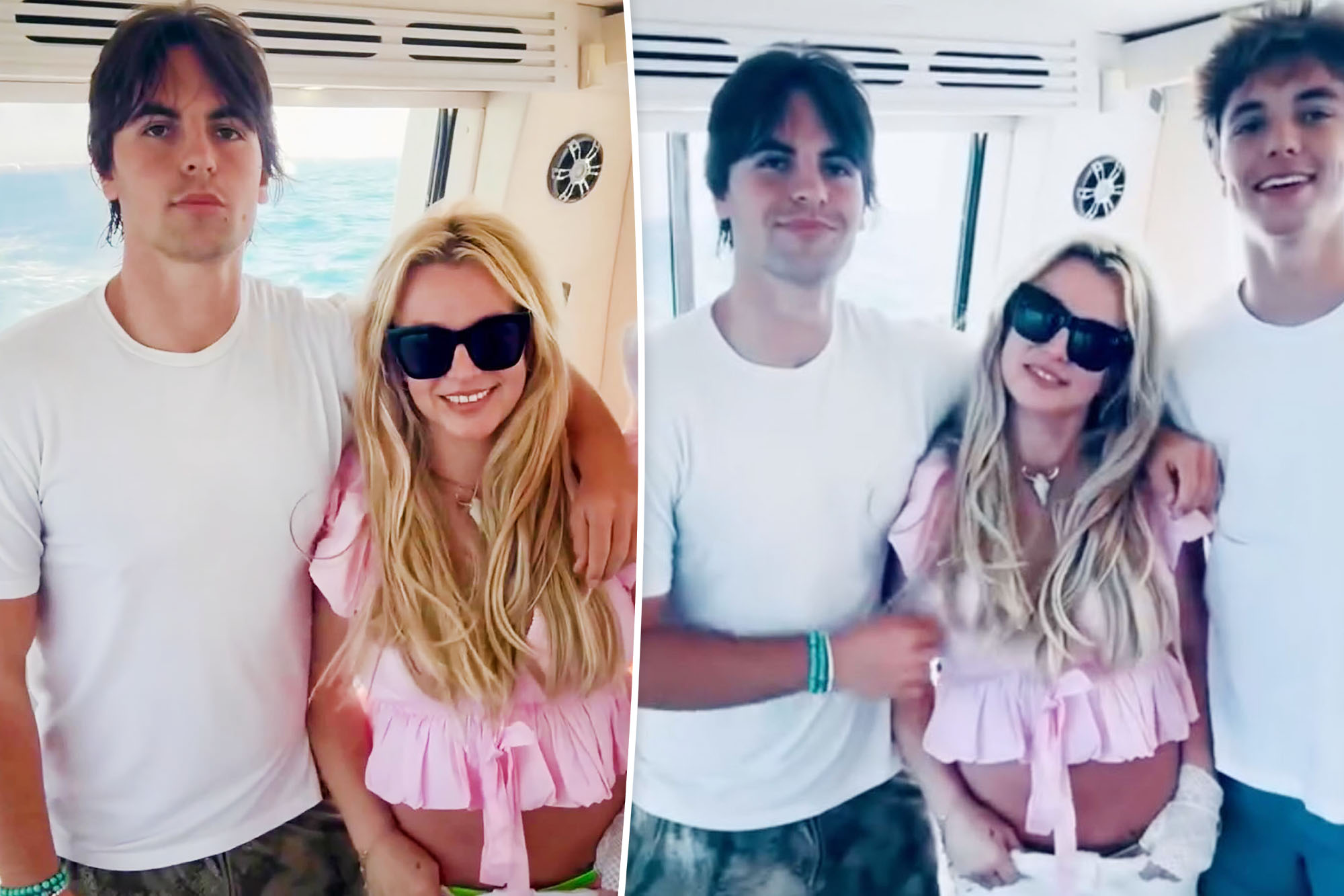 Britney Spears Reunites with Son Sean Preston on Yacht After DUI Arrest