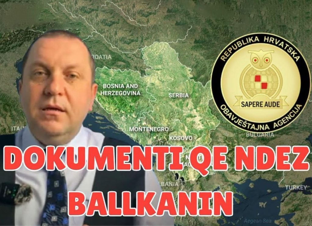Secret Croatian Spy Document Raises Alarms About Albanian Division Plans