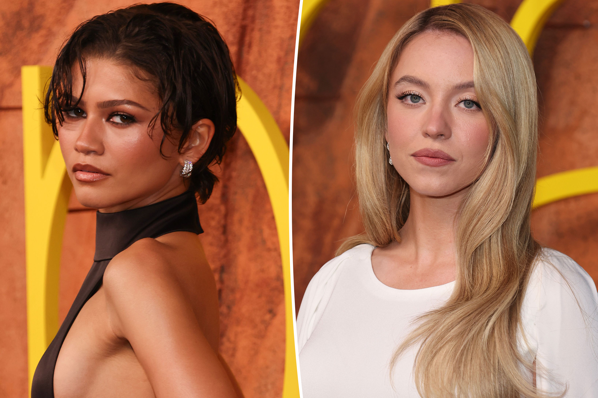 Zendaya and Sydney Sweeney Keep Distance at 'Euphoria' Premiere Amid Feud Rumors