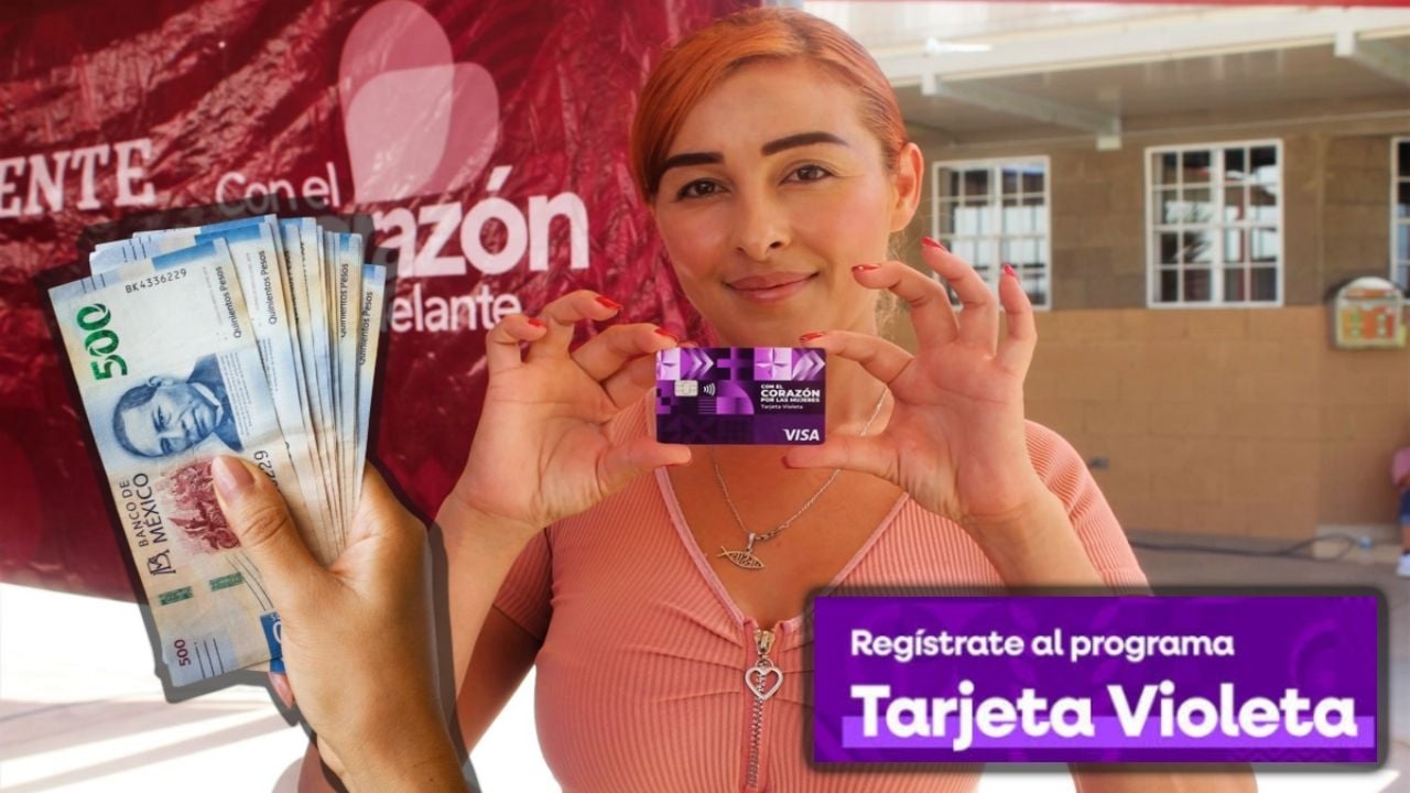 ¿Qué hay detrás de la Tarjeta Violeta y su apoyo de 2,600 pesos?