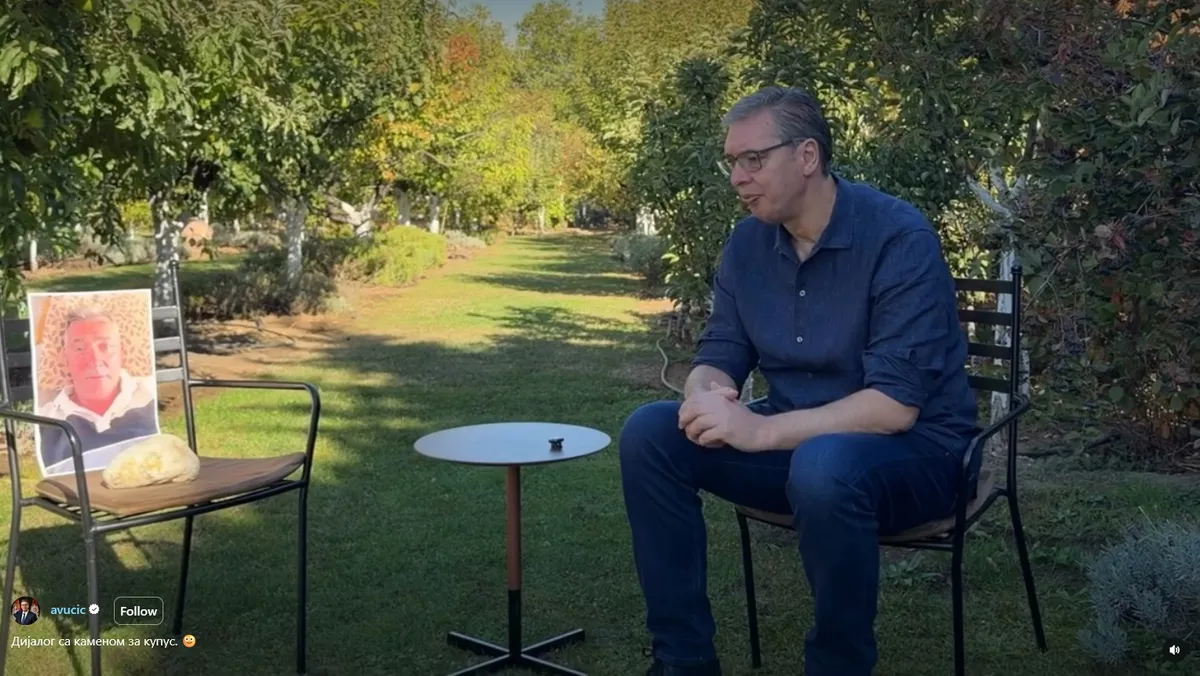 Vučić razgovarao s praznom stolicom: Šta je želeo da postigne?