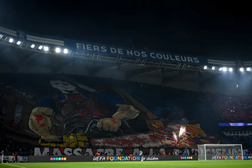Barcelona Files Complaint with UEFA Over PSG Fans' Threatening Choreography