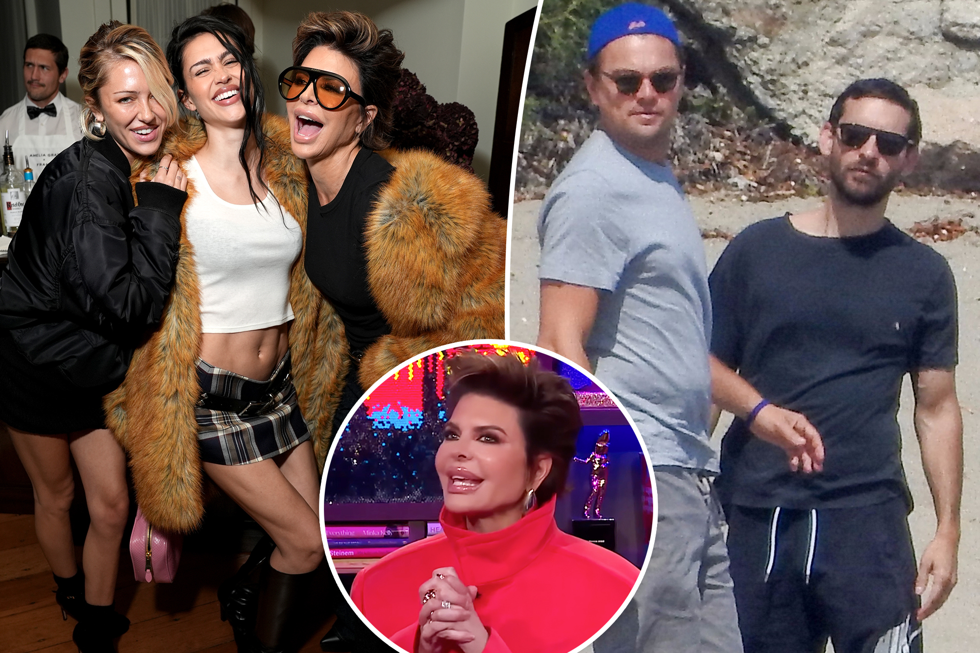 Lisa Rinna Alleges Leonardo DiCaprio and Tobey Maguire Contacted Her Daughters