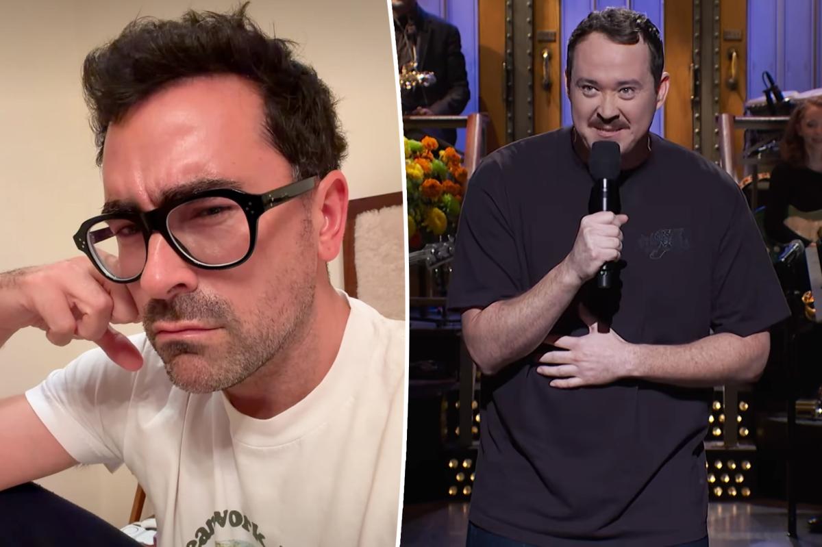 Dan Levy urges men to speak up after Shane Gillis’ SNL gymwear remarks