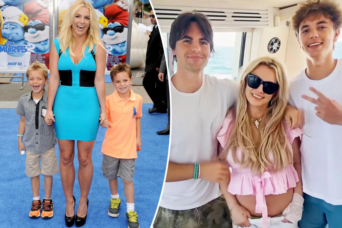 Britney Spears' Emotional Birthday Message to Her Sons Has Everyone Talking