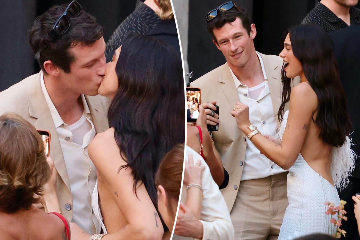 Dua Lipa and Callum Turner's Italian Wedding: Elton John's Surprise Serenade
