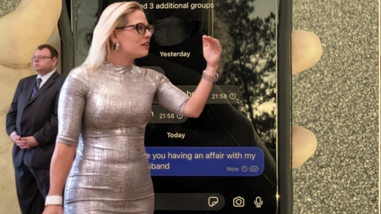 El romance oculto de Kyrsten Sinema que sacude las redes
